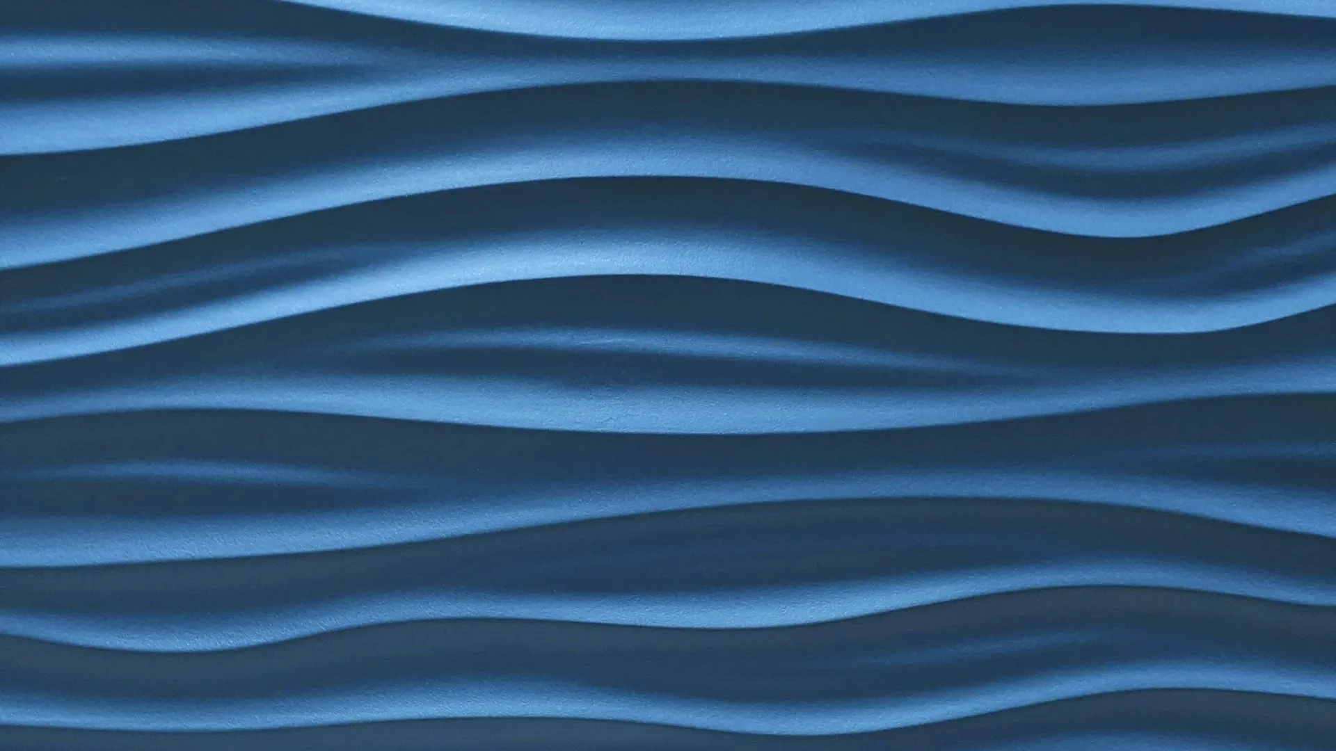 Close up of blue waves.